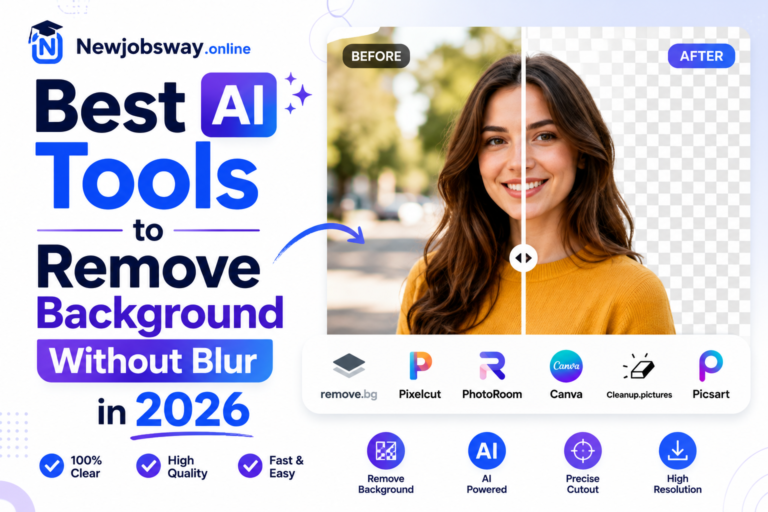 Best AI Tools to Remove Background Without Blur in 2026