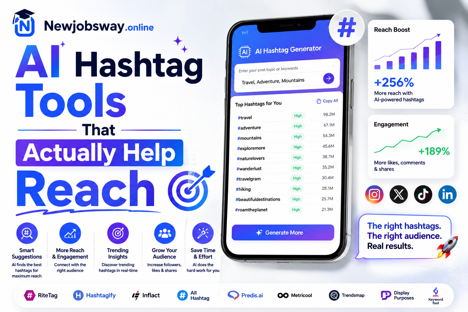 AI Hashtag Tools That Actually Help Reach in 2026