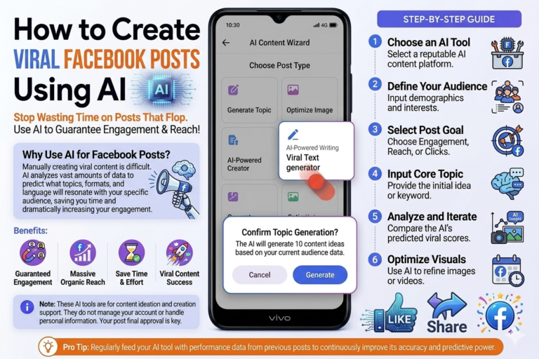 How to Create Viral Facebook Posts Using AI 2026